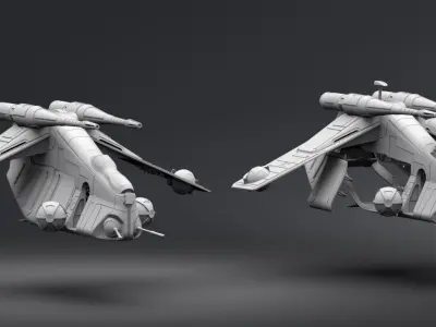 LAAT scale model 3D print model