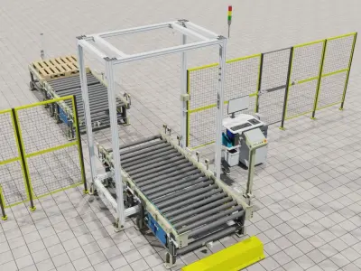 AutoCheck-in 3D model