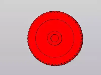 Small Spur Gear - Appliance Replacement Part 3D model