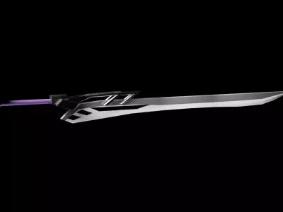 SWORD MODEL Low-poly 3D model shop