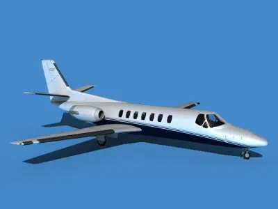 Cessna Citation V 560 Encore V03 3D model