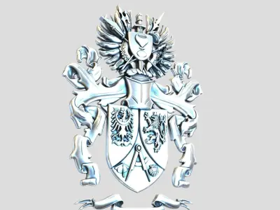2 Coat of Arms 3D print model