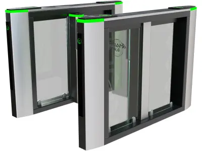 Speed Gate MSG100 Low-poly 3D model