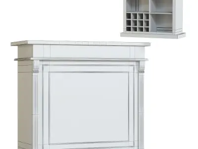 Germain bar 3D model