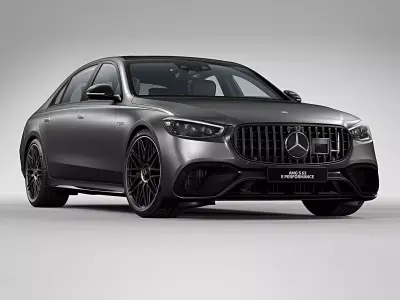 2023 Mercedes-Benz S63 AMG E Performance 3D model