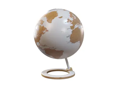 Bamboo Globe 3D model