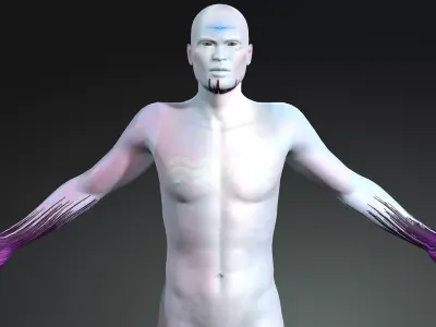 37-B  4K Animasyon For game Low-poly 3D model