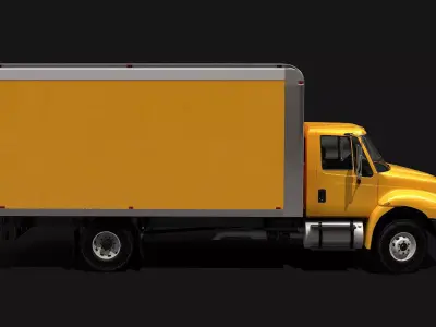 Durastar Box Truck 3D model