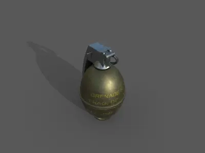 grenades model-5-69 Low-poly 3D model