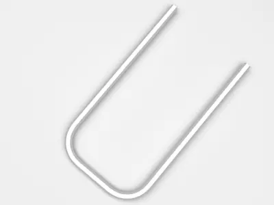 U Shaped Allen Wrench 3D model
