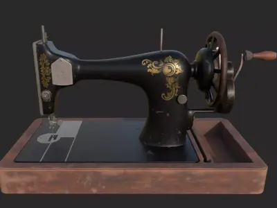 Sewing matchine 3D model