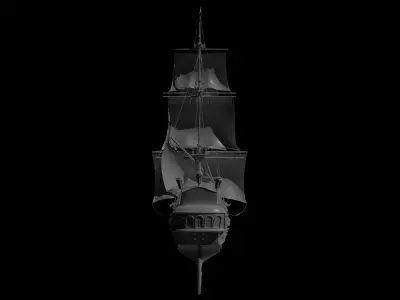 Black Pearl  3D model