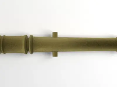 Straight Cannon 3D model
