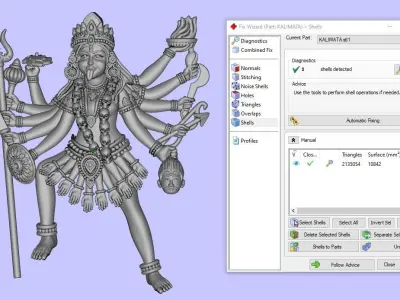 KALI MAA 3D print model