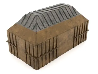 Hangar Crate 1-12 Scale Blackseries 3D print model