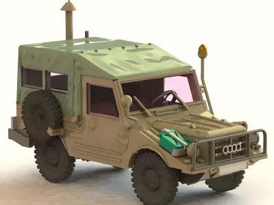 DKW Munga F91 8 3D print model