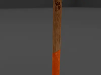 Hammer axe Free low-poly 3D model