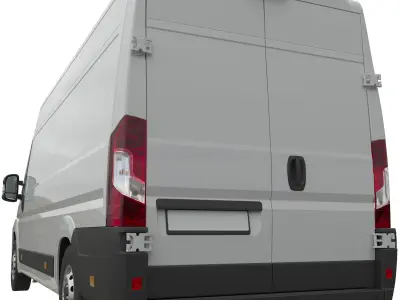 L4H2 Global commercial van 3D model