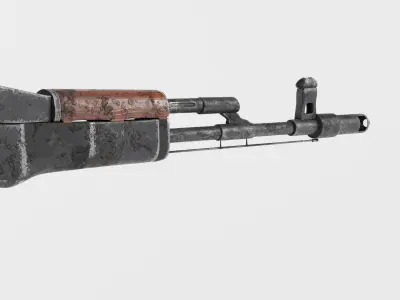 Assault Rifle AK -74 3D model