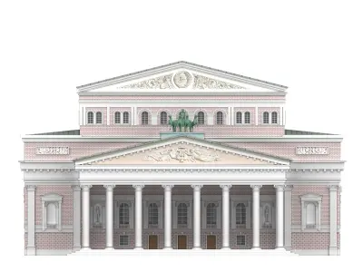 Bolshoi Theatre 3D model purchase