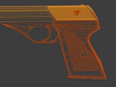Mauser HSc 3D model