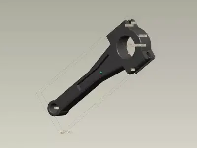 connecting rod  Free 3D model
