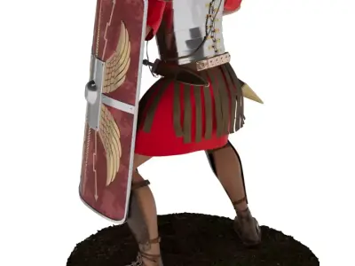 Roman Legioner 3D print model 3D print model