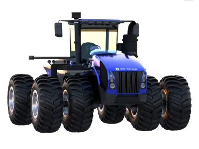 newholland t9 700 smarttrax 3D model