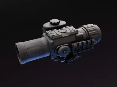 Operator 640 Thermal Scope Low-poly 3D model