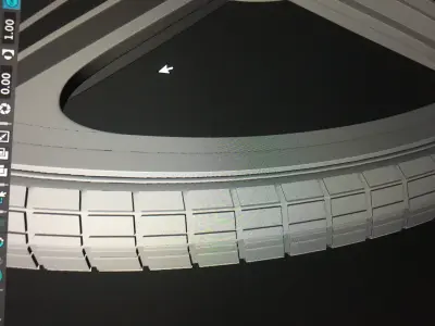 Wheel film 3D model