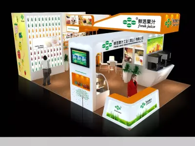 Exhibition - Area - 6X9-3DMAX2009-09 3D model