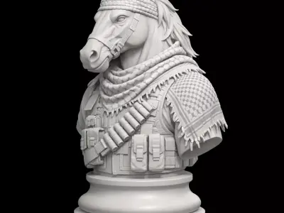Palestinian Chess 3D print model