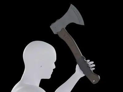 Viking Gear Low-poly 3D model