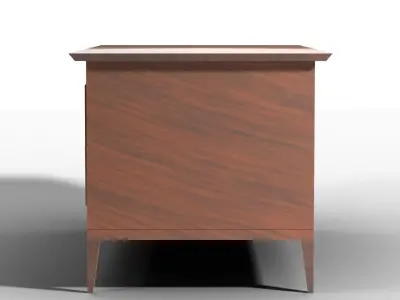 Vintage Television Set  3D model