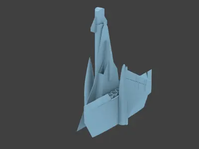 sukhoi t-4 3D print model