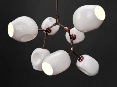 Branching bubble 7 lamps 2 3D model purchase