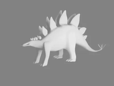 stegosaurus 3d model dinosaur Free 3D model