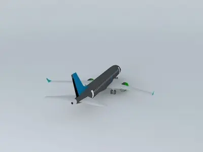 FlyRoyal Embraer 190 Free 3D model