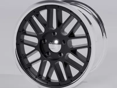 KN Forged Heritage Rim 17 8J ET40 3D model