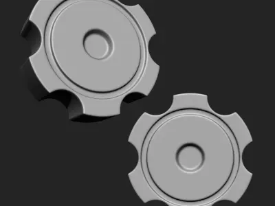 Knob Collection IMM Brush Pack 21 in One 3D model