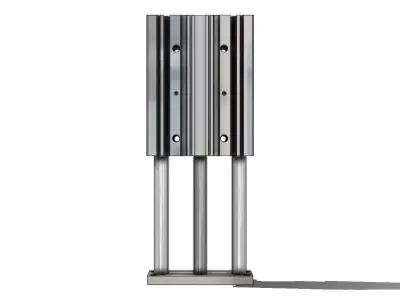 Cilindro Pneumatico SMC MGPL50 150Z Guided Pneumatic Cylinder 3D model
