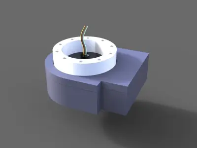Turntable for cranes or other applications Typ B 3D print model