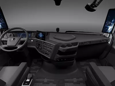 2025 Volvo FH Aero Diesel Globetrotter XL 3D model