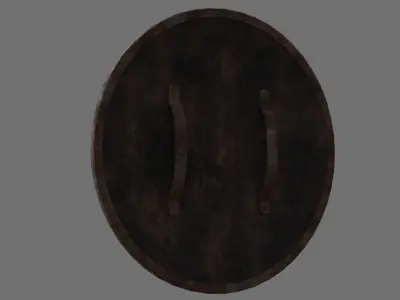 Shield 1B Low-poly 3D model