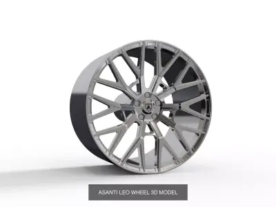 best seller asanti wheels 3D Model Pack