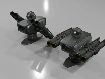 rocket launcher 3D model get