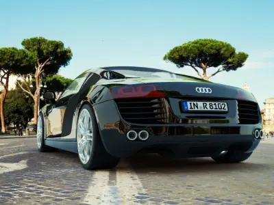 audi r8 Free 3D model by maksy