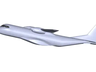 EADS CASA C-295 3D model