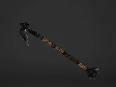Rippers Blade Low-poly 3D model