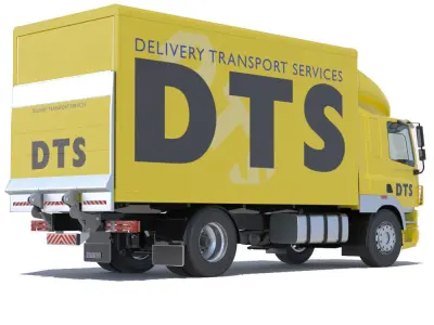 DAF CF85 FA Box 3D model